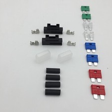 Yaesu Kenwood Icom Alinco Drake Lafayette CB ham radio fuse holder portafusibili