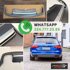 DIFFUSORE Silver✨LOOK S4✨per  AUDI   A4 B8 2012-2015 per paraurti  S L I N E