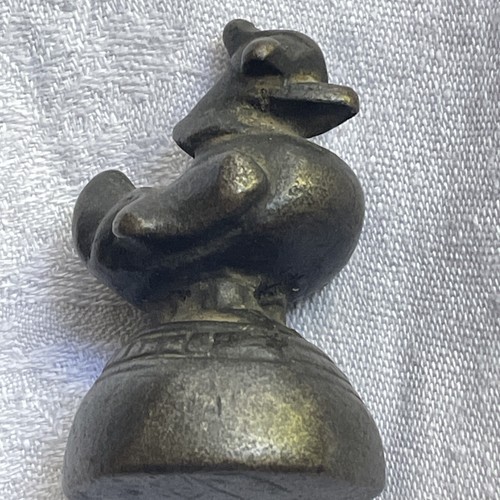 Antico peso dell - 'oppio, birmano