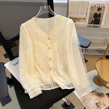 Camicia Elegante Albicocca In