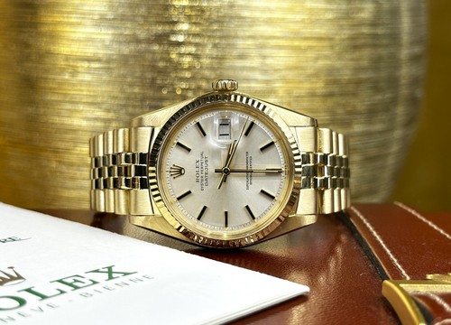 Rolex datejust 1601 gold - rolex, oro