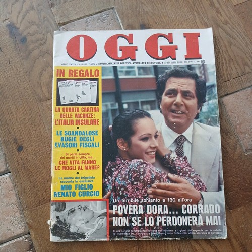 Oggi 1978 corrado dora - oggi, 1978/30=corrado=dora