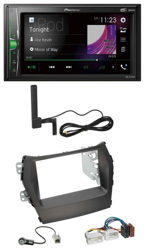 Pioneer mp3 dab aux 2din - pioneer,