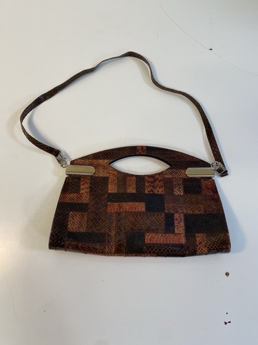Borsa vintage patchwork - , pelle