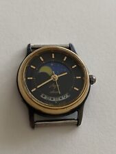 Vintage RARO orologio da donna LUCH Quartz calendario fasi lunari 29,5 giorni