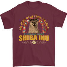 Un Shiba Inu Cane T-Shirt 100%