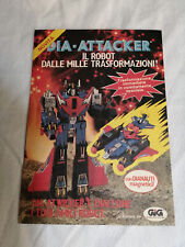 PUBBLICITA' ORIGINALE ADVERTISING PERSONAGGI DIACLONE "DIA-ATTACKER" GIG 1981/82