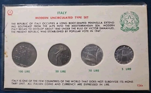 Italia set monete tipo - italia,