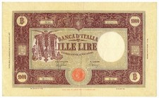 1000 LIRE BARBETTI GRANDE M