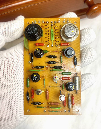 Scheda amp vintage urss - scheda, op-amp