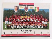 Cartolina Ufficiale AC Milan