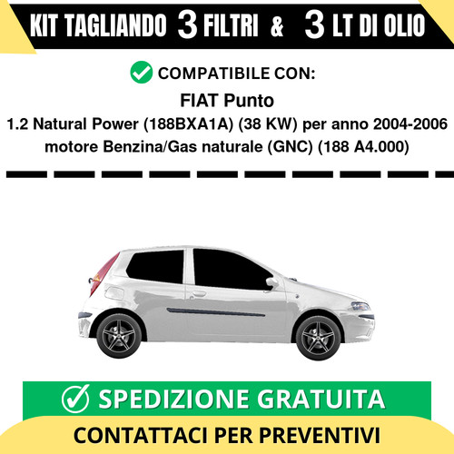 Tagliando per fiat - tagliando, 1.2