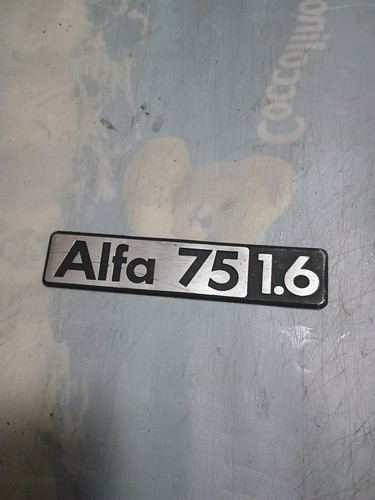Targhetta alfa romeo - alfa,