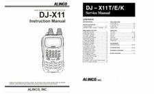 ALINCO DJ-X11 INSTRUCTION