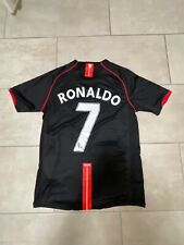 Maglia Cristiano Ronaldo Manchester United jersey retro 2008 vintage nera