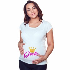 Maglia premaman grafica