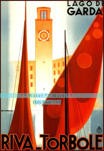 Riva torbole italia 1936 lago - torbole,