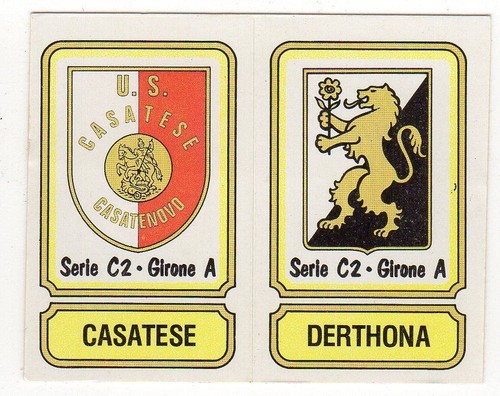 Figurina scudetto calciatori - figurina,