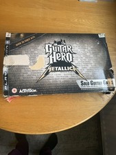 Guitar Hero Metallica Edition Guitar Game Dongle Boxato PS3 Leggi Descrizione