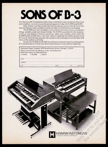 1978 hammond b3000 - b3000, foto