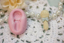 stampi gomma siliconica forma mini sonaglio per fimo cernit formine