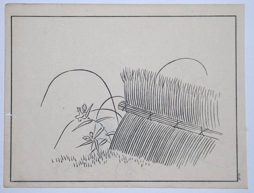 Xilografia giardino - da,