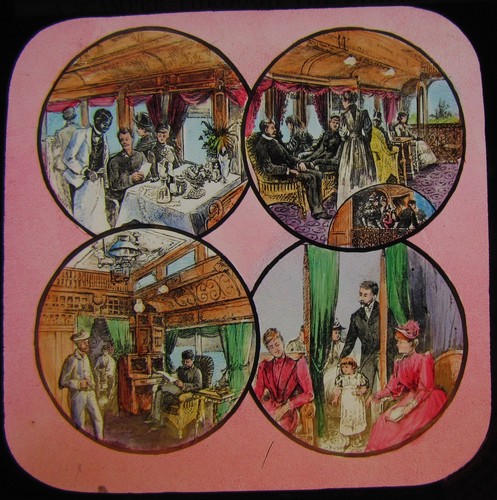 Glass magic lantern - glass,