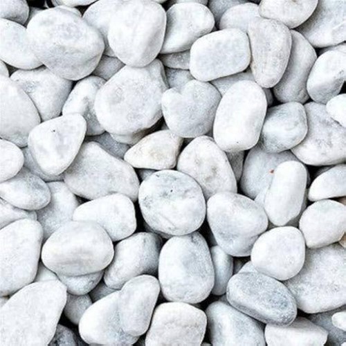 Ciottolo bianco carrara - ciottolo,