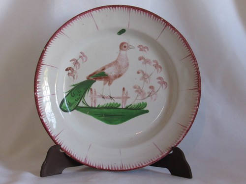 04c30 antica piatto ceramica - 04c30,