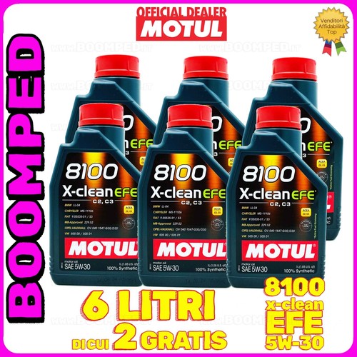 Olio motore motul 8100 - motul, x-clean