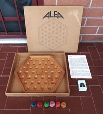 ALEA – Il Leccio Firenze OTTIMO COMPLETO con tavoliere e trottole in LEGNO