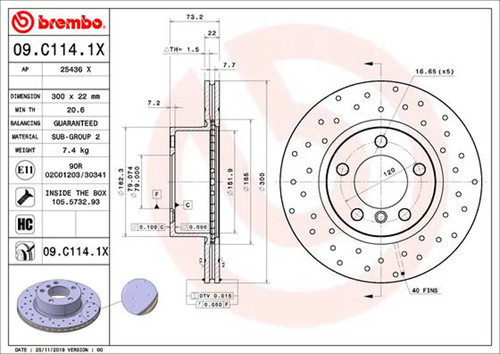 Set freni disco brembo - freni,