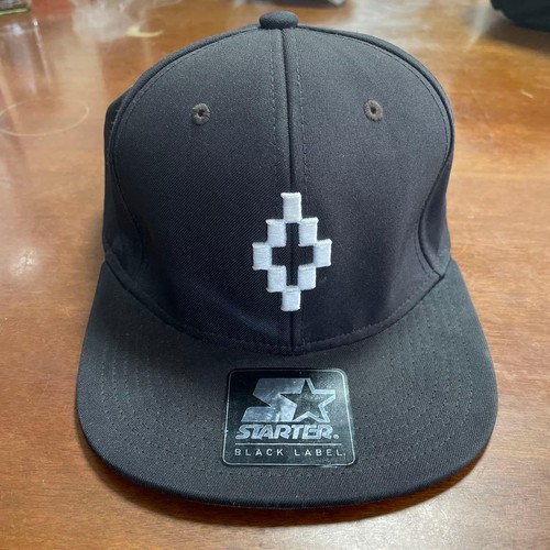 Cappellino nero marcelo burlon - cappellino,
