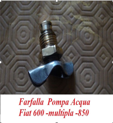 Farfalla pompa acqua per - per, fiat