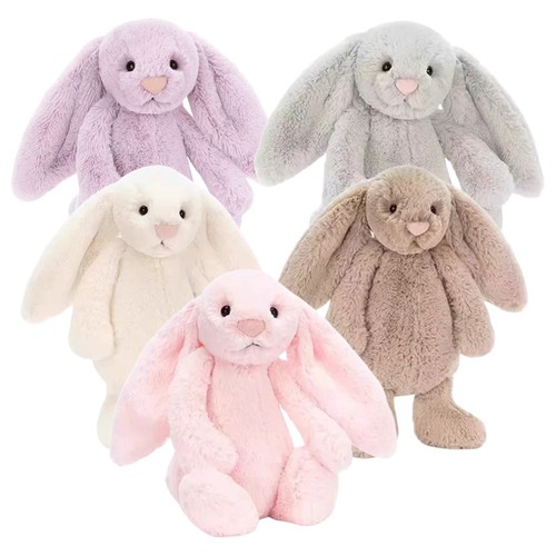 Coniglietto peluche bianco - peluche,