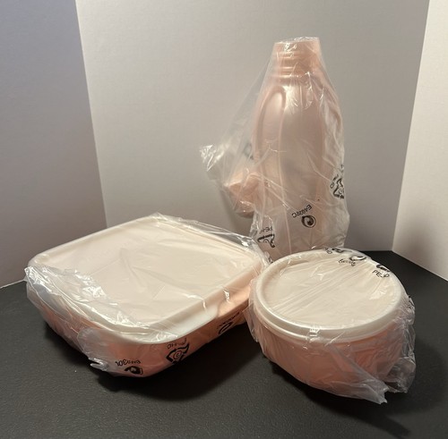 Tupperware coral lunch set - coral, lunch-it