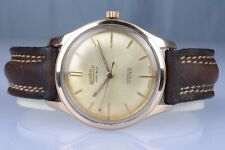 Roamer "Anfibio" Orologio-Meccanico Brevetè Plaque Or G-20 Cal.414 Swiss 1950s