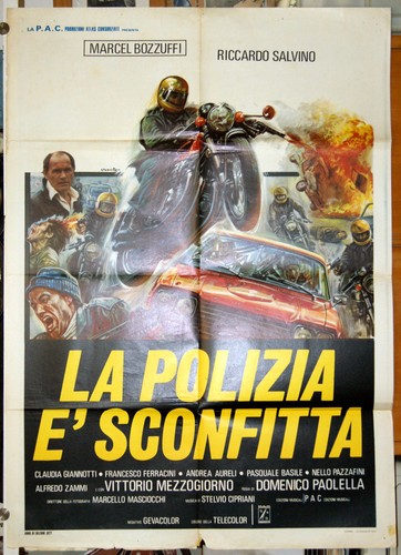 Manifesto film polizia - film,
