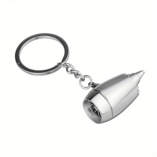 Jet engine turbine - jet, keychain