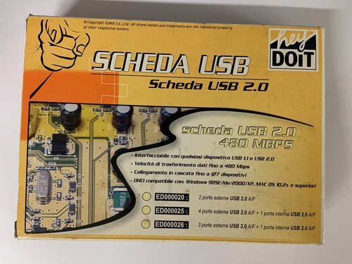 Scheda usb pci 2 - scheda,