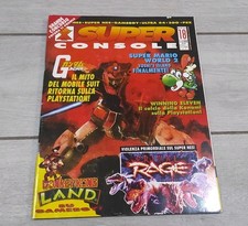 NUMERO 18 Rivista  videogiochi SUPER CONSOLE NINTENDO  Ps1 PLAYSTATION 