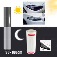 Pellicola fotocromatica PPF tinta trasparente da fumare nera pellicola fanale posteriore fari auto fai da te
