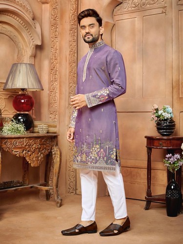 Uomo romano shimmer kurta - uomo,