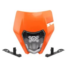 Piastra faro LED moto per KTM