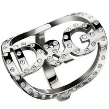 DOLCE & GABBANA DJ0519 D&G Jewels anello da donna anello gioiello misura 56/17,8 mm