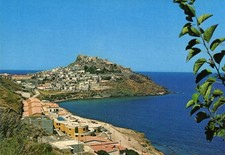 07238 Cartolina Castelsardo (SS) Panorama da Est