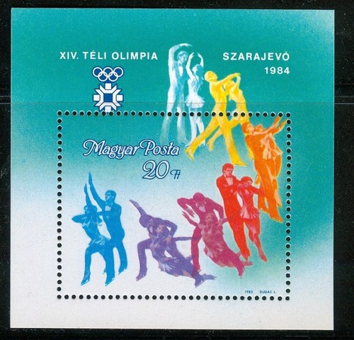 Ungheria 1983 foglio souv - ungheria-1983.foglio, souv.