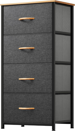 Cassettiera tessuto con 4 - con,
