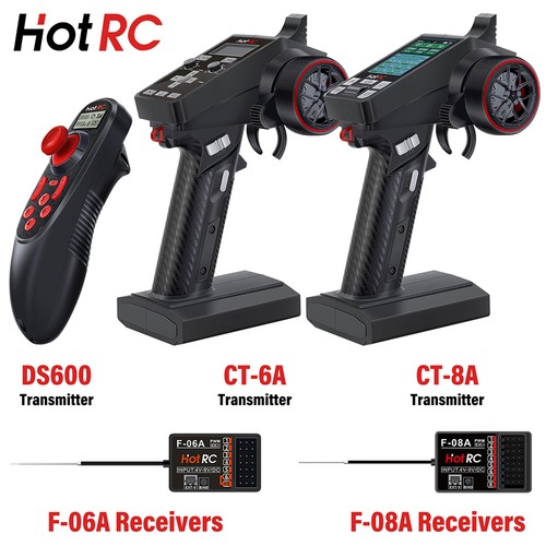 Hotrc trasmettitore 8a - hotrc, ct-6a/8a