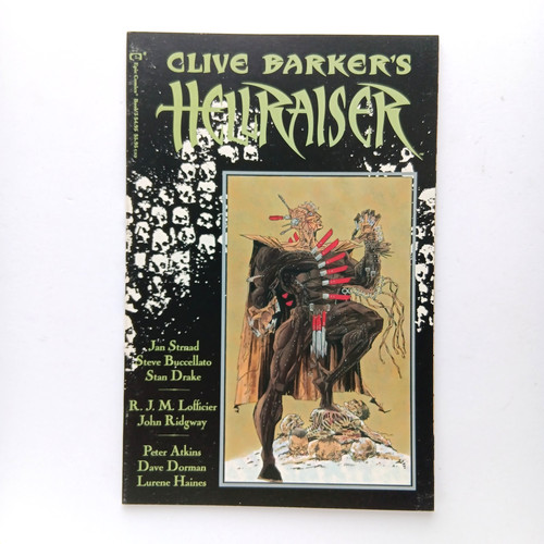 Clive barker hellraiser book - hellraiser,